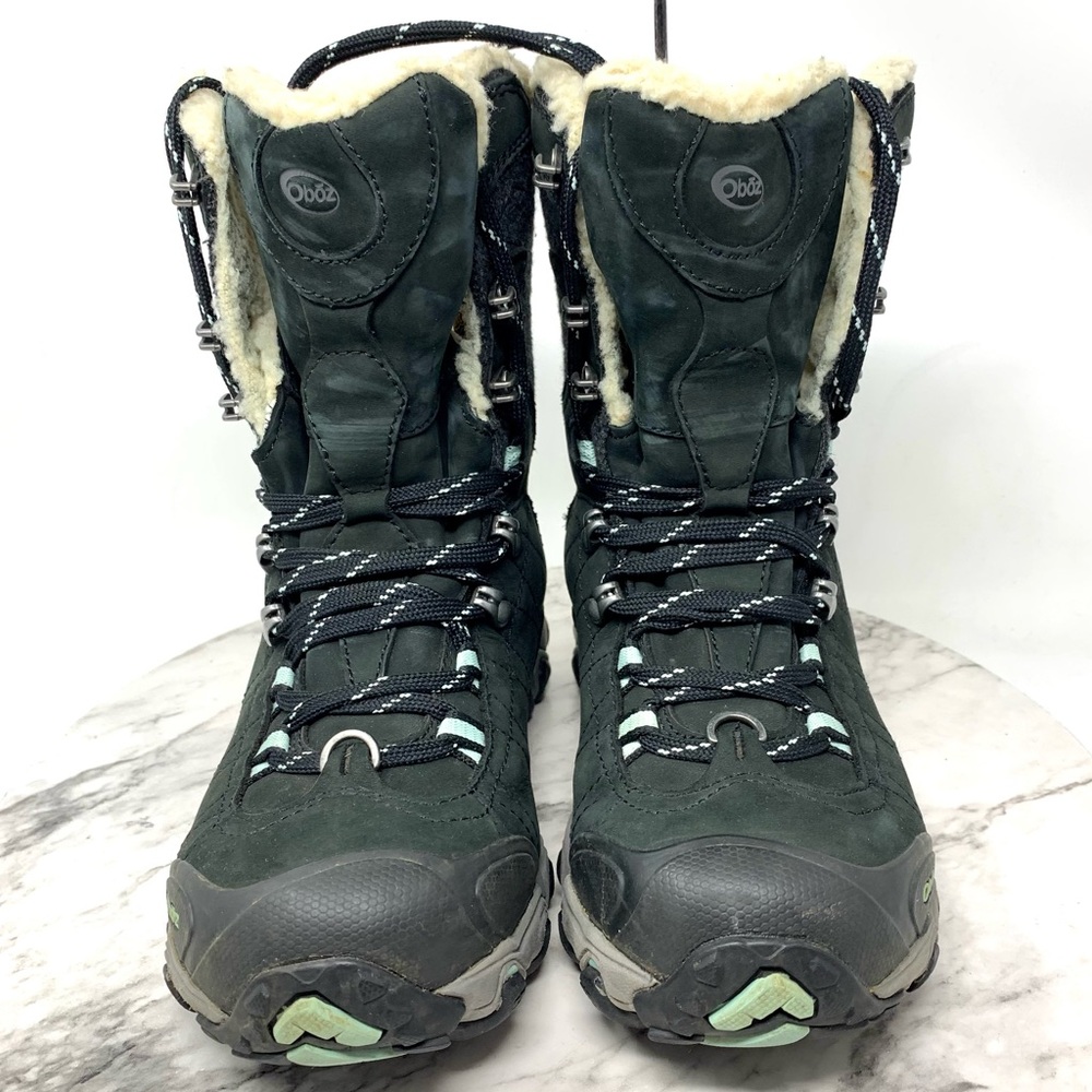 Oboz Bridger 9" Insulated Winter Waterproof Hiking Boots 6/36 Activewear Outdoor - Picture 4 of 16